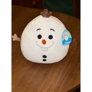 Squishmallow 8” OLAF the SNOWMAN 2021 NWT FROZEN DISNEY Kellytoys